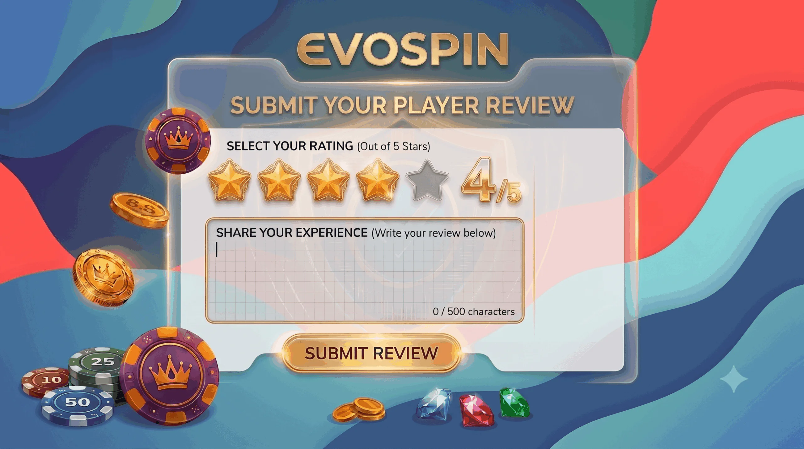 Hoe je een geverifieerde spelersreview indient bij Evospin - evospin24x7.nl